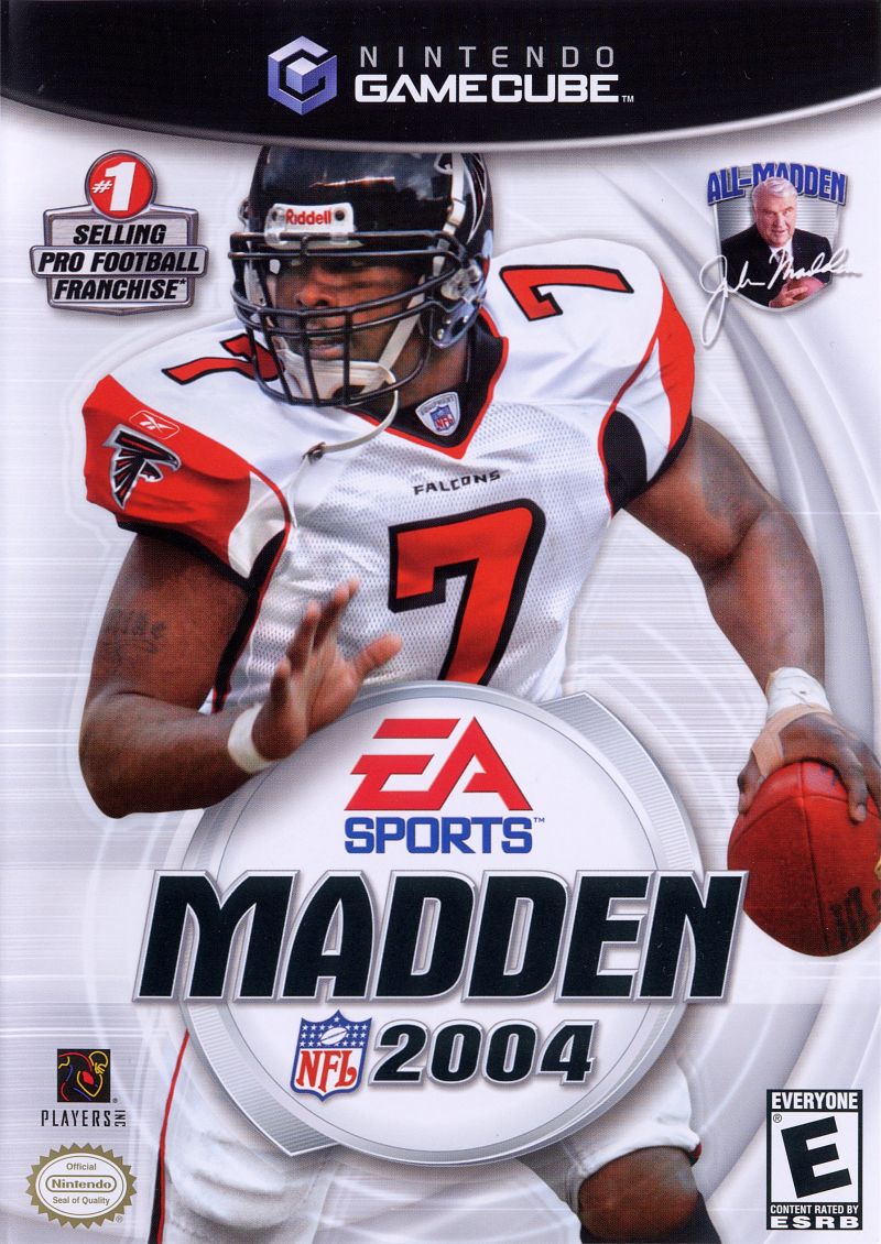 Madden 2004 box art for Gamecube